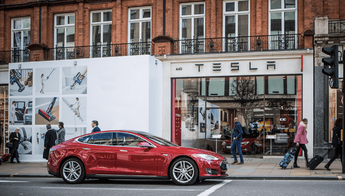 Рост акций Tesla