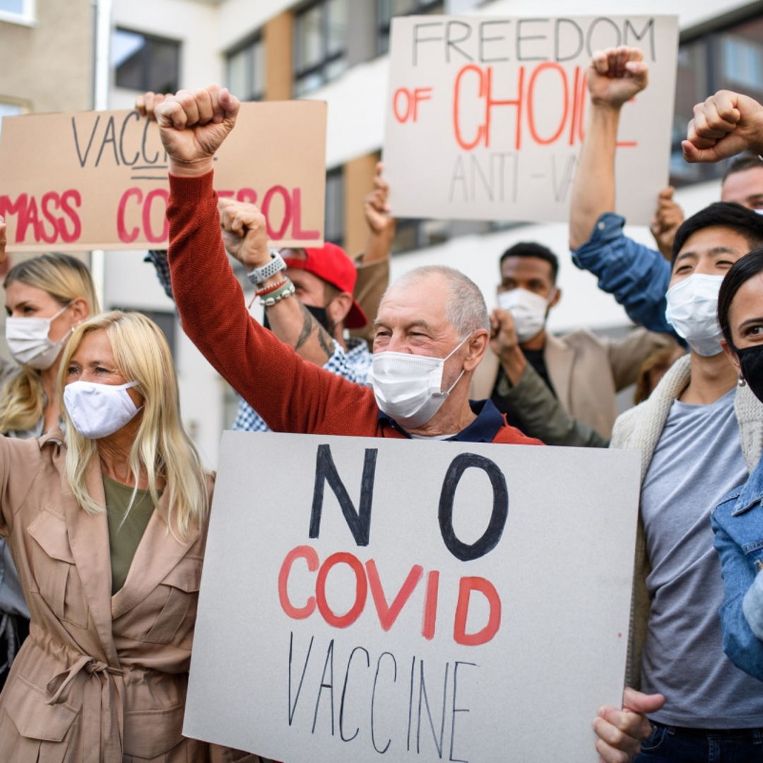 COVID протесты и бунты
